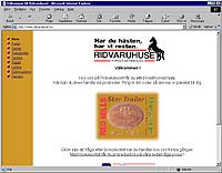 Ridvaruhuset, en av Sveriges st&ouml;rsta ridsportaff&auml;rer -  1999